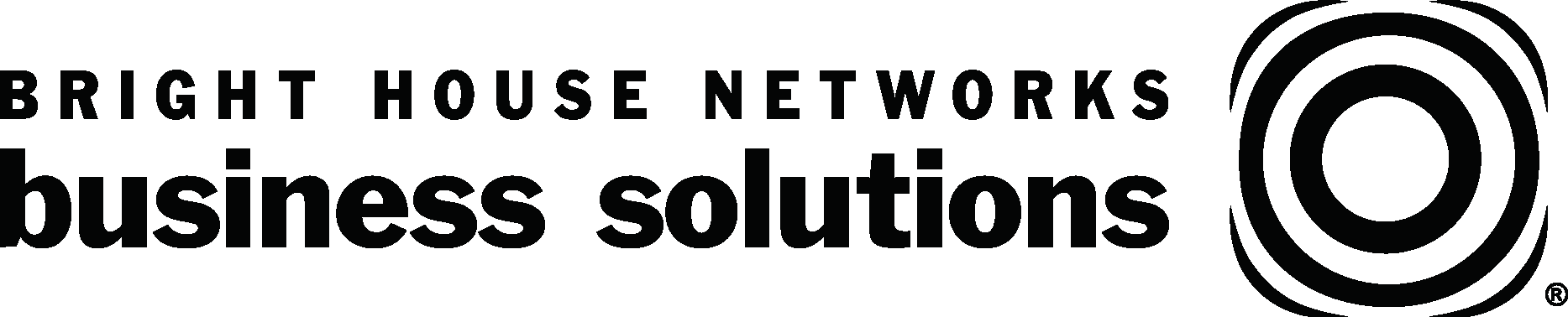 Bright House Networks Business Solutions Black Logo Vector Logo